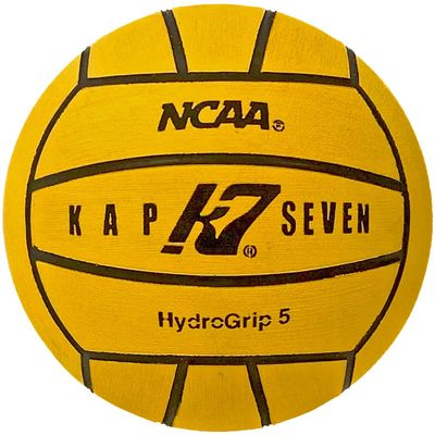 KAP7 Size 5 HydroGrip Water Polo Ball (NCAA and NFHS Official), Yellow