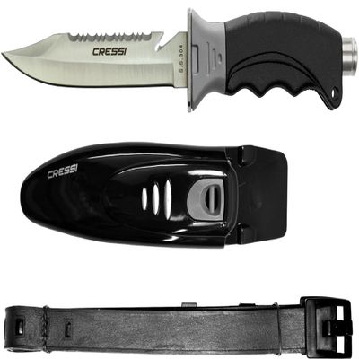 Cressi Borg, Grey, Pointed Tip