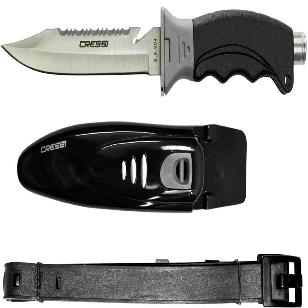 Cressi Borg, Grey, Pointed Tip