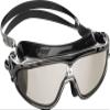 Cressi Skylight Swim Goggles - Black/Black/Black - Mono-Lens Wide-View Swim Mask - Anti Fog Water Goggles, Strap for Triathlon Gear view 1