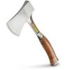 Estwing Sportsman's Axe - 14" Camping Hatchet with Forged Steel Construction & Genuine Leather Grip - E24A view 1