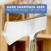 Estwing Sportsman's Axe - 14" Camping Hatchet with Forged Steel Construction & Genuine Leather Grip - E24A view 4