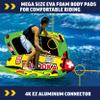 Wow Sports  Big Bazooka Towable Deck Tube for Boating  1-4 Person Capacity  Multiple Riding Position - Inflatable Boat Tube  Youth & Adults view 4