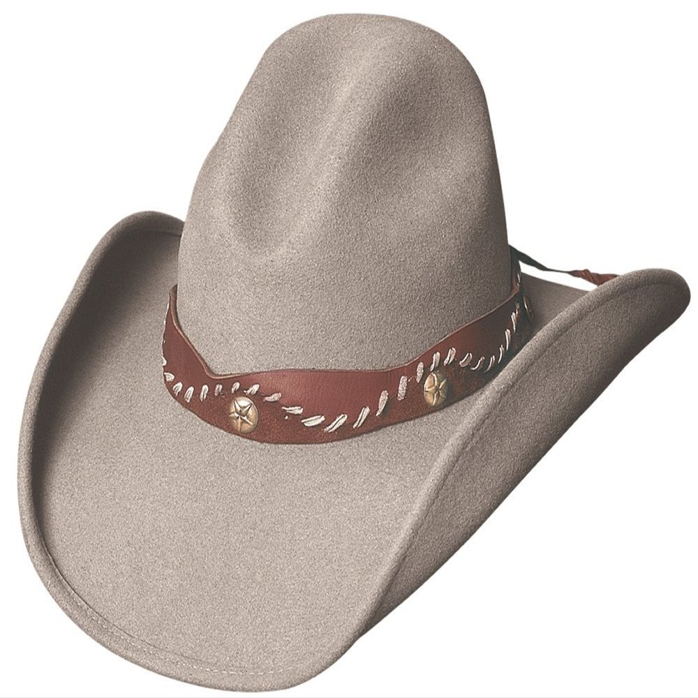 Montecarlo / Bullhide Hats - PISTOL CREEK - Wool GUS Western Cowboy Hat (Large)