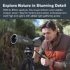 Celestron  Regal M2 80ED Spotting Scope  ED Glass for Birding and Outdoor Activities  Phase and Dielectric Coated BaK-4 Prism  Fully Multi-Coated Optics  Dual Focus  20-60x Zoom Eyepiece view 2
