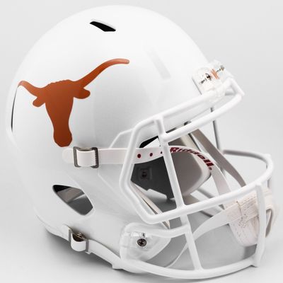 NCAA Texas Longhorns Helmet Full Size ReplicaHelmet Replica Full Size Speed Style 2017 Design, Team Colors, One Size