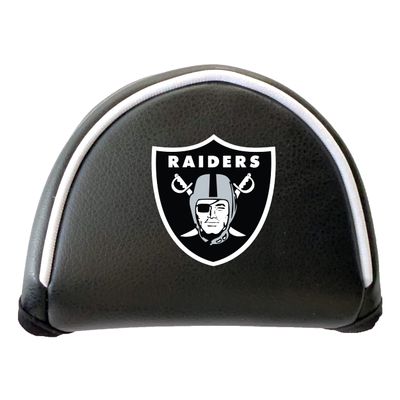 Team Golf NFL LAS Vegas Raiders Putter Cover - Mallet (Color) - Printed Team Golf NFL Putter Cover - Mallet Printed, Fits Most Mallet Putters, Easily Slips on and Secures with Velcro Closure