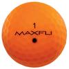 Maxfli SoftFli Matte Golf Balls  Orange view 2