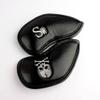 Craftsman Golf 10pcs Black Skull Thick Pu Synthetic Leather Golf Iron Head Covers Set Headcover Skull Fit All Brands Callaway, Ping, Taylormade, Cobra, Etc. view 3