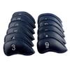 Craftsman Golf 12pcs Thick Synthetic Leather Golf Iron Head Covers Set Headcover Fit All Brands Callaway, Ping, Taylormade, Cobra Etc. (Blue) view 1