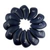 Craftsman Golf 12pcs Thick Synthetic Leather Golf Iron Head Covers Set Headcover Fit All Brands Callaway, Ping, Taylormade, Cobra Etc. (Blue) view 2