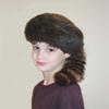 Davy Crockett or Daniel Boon Style CoonSkin Hat Cap with Real Tail Size Large to X Large view 2