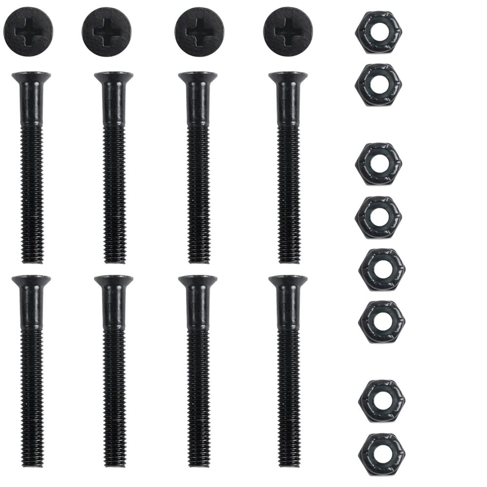 Longboard Hardware 1 1/2 in Phillips 1 Set Skateboard 8pc 1.5 in