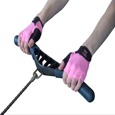 Hornet Watersports Light Pink Rowing Gloves for Women Ideal for Indoor Rowing, Sculling, Kayak, SUP, Outrigger Canoe, Dragon Boat and Other Watersports (S (Fits 6.5"-7"))