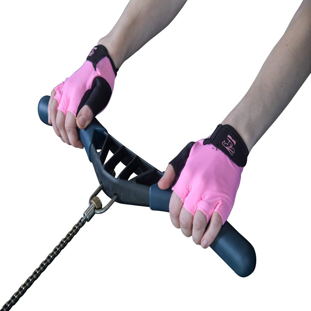 Hornet Watersports Light Pink Rowing Gloves for Women Ideal for Indoor Rowing, Sculling, Kayak, SUP, Outrigger Canoe, Dragon Boat and Other Watersports (S (Fits 6.5"-7"))