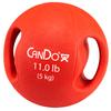 CanDo 505041 Molded Dual-Handle Medicine Ball, 11lb view 1