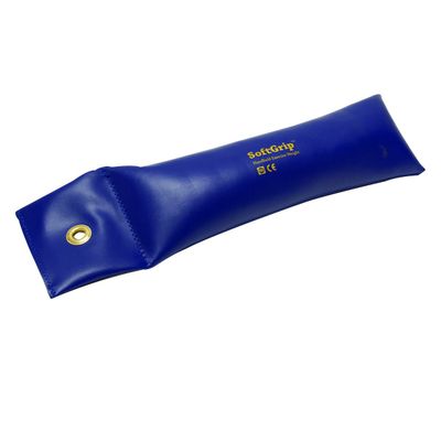 CanDo 10-0362-1 SoftGrip Hand Weight, 9 lb, Blue (Single weight)