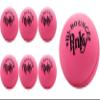 JA-RU Hi Bounce Pinky Ball (6 Balls) Solid Pink Rubber Bouncy Balls for Kids, Outdoor Playground Toys, Stress Relief Toy & Massage Balls, Bulk Party Favors & Classroom Prizes. 976-6p view 1