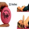 JA-RU Hi Bounce Pinky Ball (6 Balls) Solid Pink Rubber Bouncy Balls for Kids, Outdoor Playground Toys, Stress Relief Toy & Massage Balls, Bulk Party Favors & Classroom Prizes. 976-6p view 4