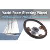 Baoblaze Universal 320mm 3 Spoke 3/4'' Boat Steering Wheel for Marine Yacht Pontoon Boat Rib Speedboat Cruiser Fishing Inboard view 2