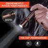 Streamlight 88072 ProTac 2AA-X 270-Lumen Multi-Fuel Personal Carry Tactical Flashlight with Alkaline Batteries, Coyote view 4
