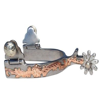 Professional's Choice Spurs Womens Cowgirl Copper 10 Pt Rowel PCSP-111