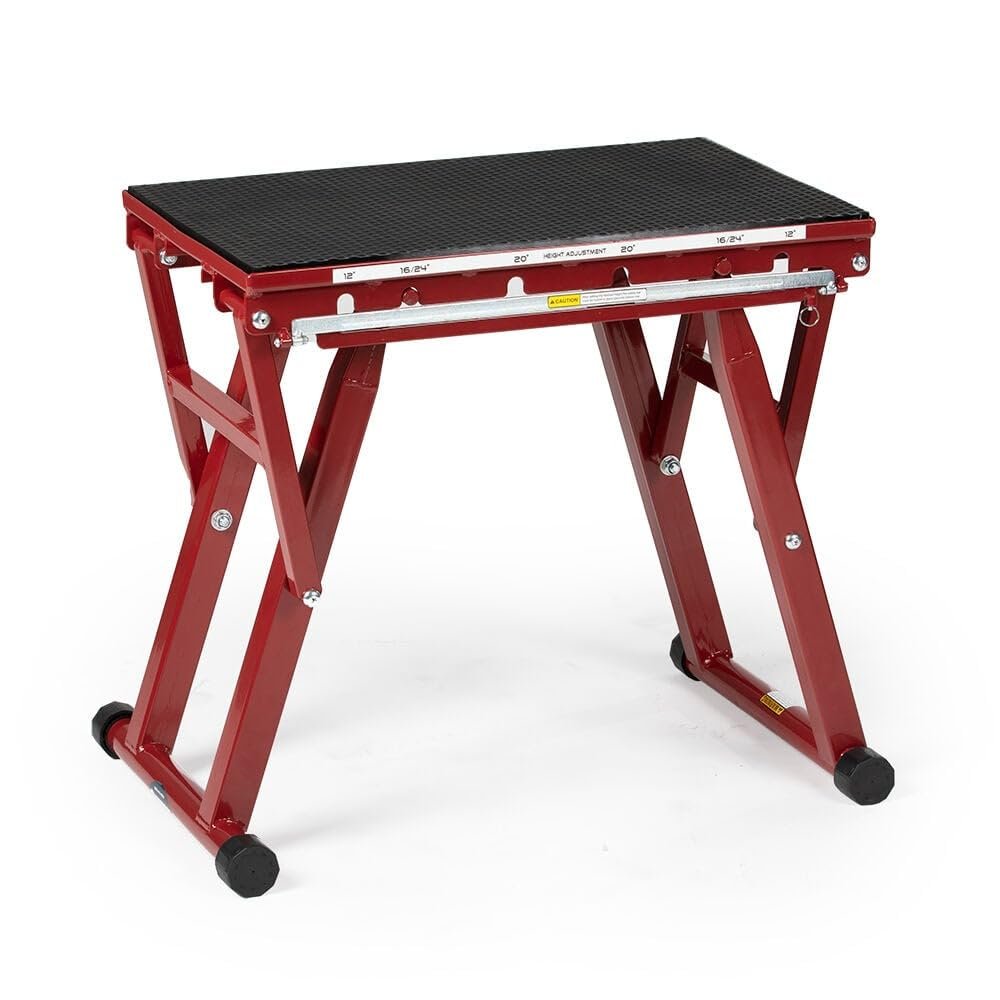 Titan Fitness Adjustable Height Steel Plyometric Box, Four Settings 12in 16in 20in 24in, Pro-Duty Steel Plyo Box, Home Garage Gym Training