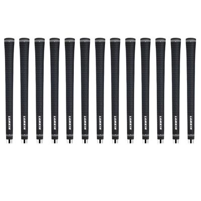 Lamkin Crossline Black Undersize 13 Piece Golf Grip Bundle (