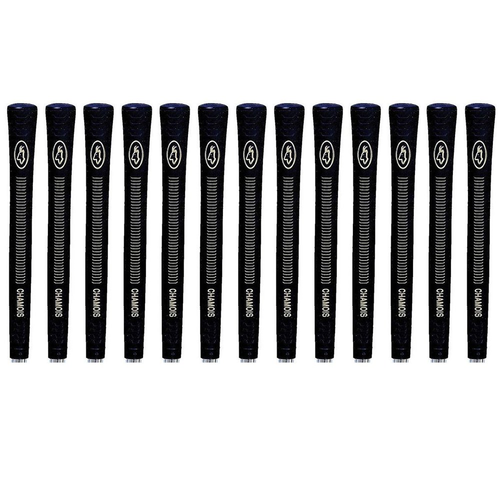 Avon Chamois Jumbo Black 13 Piece Golf Grip Bundle (