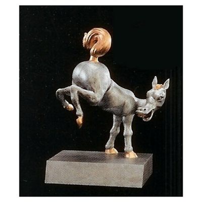 Horse's Rear Bobble Trophy with 3 Lines of Custom Text