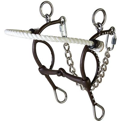 Aime Imports Westen at Snaffle Combination Hackamore