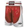 Ringside Pro-Style Boxing Trunks, Satin Boxing Shorts for Men and Women, Ideal for Boxing, MMA, Muay Thai, Red/White, Youth Medium view 3