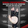 Grappz Finger Support Athletic Compression Gloves  Athletic Buddy Tape & Trigger Finger Splint Alternative  Finger Sleeve & Brace, Arthritis Pain Relief & Joint Stabilizer for All Sports, Unisex L view 4