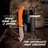 OUTDOOR EDGE WildPak, 8-Piece Field to Freezer Hunting & Game Processing Knife Set with Caping Knife, Gut-Hook Skinner, Boning/Fillet Knife, Wood/Bone Saw, Spreader, Gloves, and Hard-Side Carry Case view 3