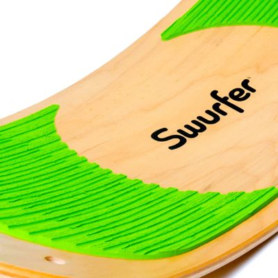 Swurfer SwurfGrip Traction Pads for Wooden Surf Swing  Comfortable Foam Grip Board Accessories, Heavy Duty Material, Green