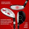 Senior Mens Majek Golf All Hybrid Complete Full Set, which Includes: #5, 6, 7, 8, 9, PW +SW Senior Flex Right Handed New Utility A Flex Club view 3