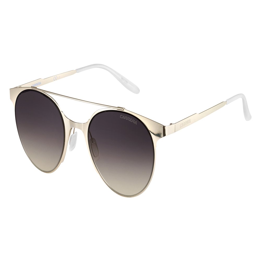 Carrera Sunglasses (Safilo Group) CA115/S Round Sunglasses, Light Gold/Dark Gray Gradient, 50 mm
