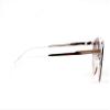Carrera Sunglasses (Safilo Group) CA115/S Round Sunglasses, Light Gold/Dark Gray Gradient, 50 mm view 3