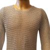 Allbeststuff Men's Aluminium Chain Mail Light Weight Chest 44 Long Large Anodized view 1