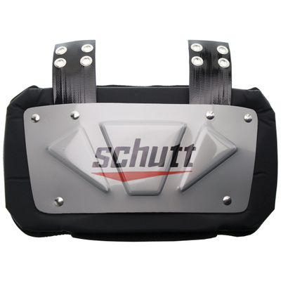 Schutt unisex adult AiR Maxx Back-Plate for Shoulder Pads Football Back Plate, Black, US