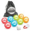 GoSports 90 mm Soft Bocce Set Includes 8 Weighted Balls, Pallino and Case, Play Indoors or Outdoors view 1