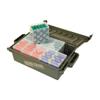 MTM ACR4-18 Ammo Crate Utility Box-Carry up to 65lbs of gear-Stackable design, double padlock for security - Water-resistant O-ring seal - Army Green view 4