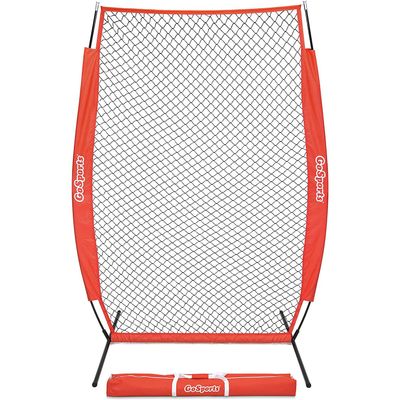 GoSports 7 ft x 4 ft I Screen - Baseball & Softball Pitcher Protection Net, Must-Have for Safe Training