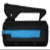 Gymboss Interval Timer and Stopwatch - Black/Blue SOFTCOAT view 4