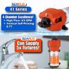 SEAFLO 12v 4.5 GPM 40 PSI Water Pressure Pump view 3