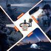 High Power Rechargeable LED Headlamp - Waterproof Adjustable Head Flashlight, Hands-Free Head Torch for Camping, Hiking, Hunting, Fishing, Emergency, Outdoor Activities, Ultra Bright Comfortable Wear view 2