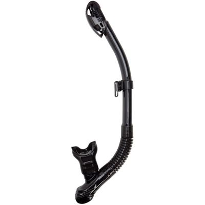 XS Scuba Passage Dry Snorkel (Black Silicone)