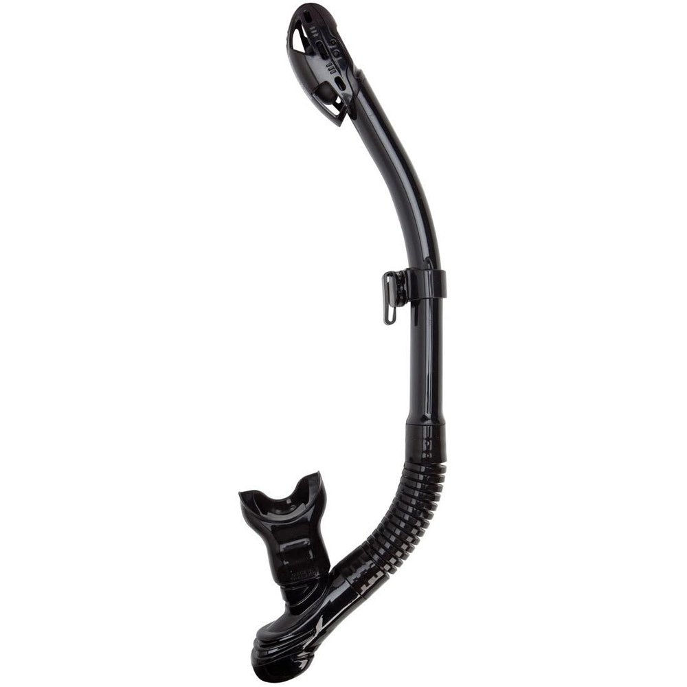 XS Scuba Passage Dry Snorkel (Black Silicone)
