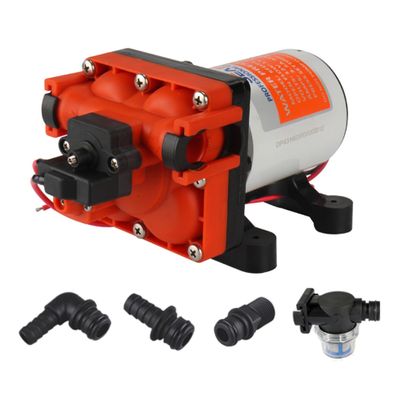 SEAFLO 43-Series Water Pressure Diaphragm Pump - 12V DC, 3.0 GPM, 55 PSI with Adjustable Pressure Switch, Self-Priming, UL & CSA Certified, Quick Attach - For RV, Boat, and Off-Grid Applications