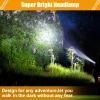 High Lumens Rechargeable LED Mining Headlamp  Super Bright Waterproof Hard Hat Cap Lamp, Explosion-Proof Underground Headlight for Coal Mine, Tunnel, Oil Field, Construction, Outdoor Work view 2